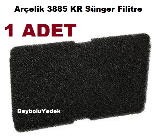 Arçelik 3885 KR Çamaşır  Kurutma Makinesi Sünger Filtre , 3885KRE