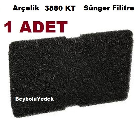 Arçelik 3880 KT Çamaşır  Kurutma Makinesi Sünger Filtre , 3880KT