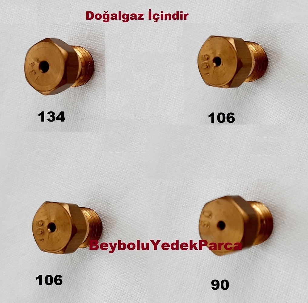 Esty Doğalgaz Dönüşüm Enjektör Memeleri Takım  7 MM