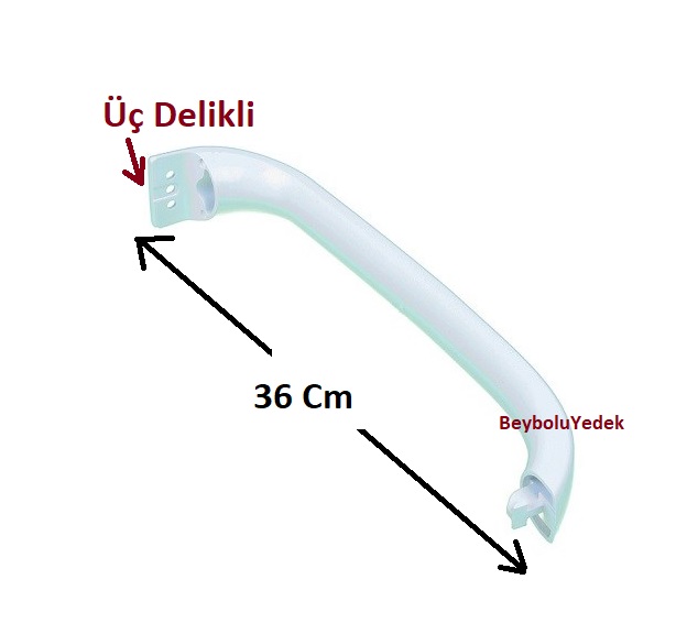 Siemens Buzdolabı Kapı Kolu BEYAZ Renk Buzdolabı Kol