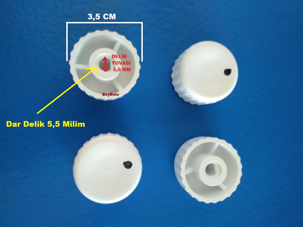 ARÇELİK  UYUMLU SET ÜSTÜ OCAK DÜĞME 4 LÜ TAKIM