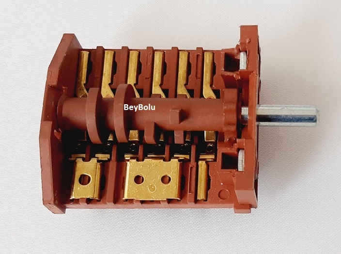 Alveus MFA 614M  Komutatör 6+5 , Fırın Kademe Anahtarı 6 konum  + off