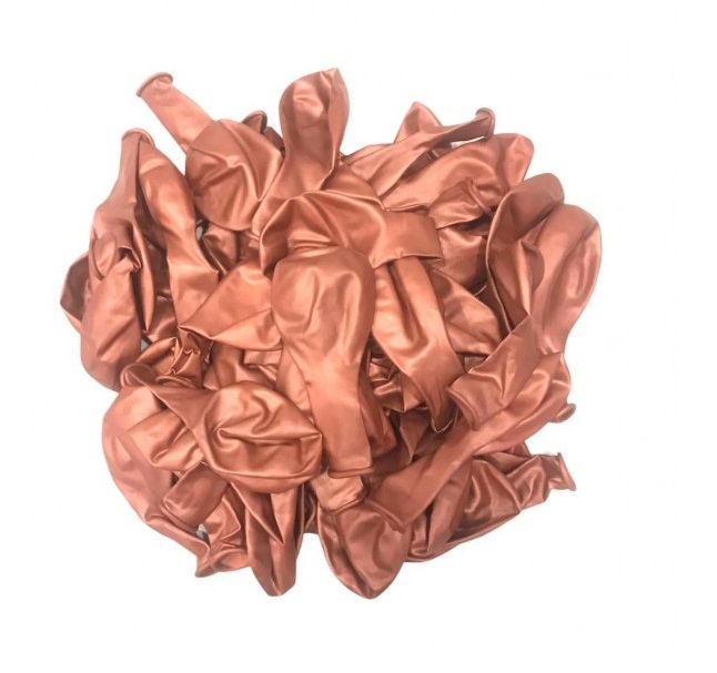 Krom Rose Gold Renk Balon 100 Adet 12 iNÇ Boy 30 CM  Parti Süs Kutlama 